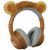 Variation Ocre, marron du produit Casque Audio Bluetooth KIDYEARS Lion oreilles aimantées  de la marque KIDYWOLF