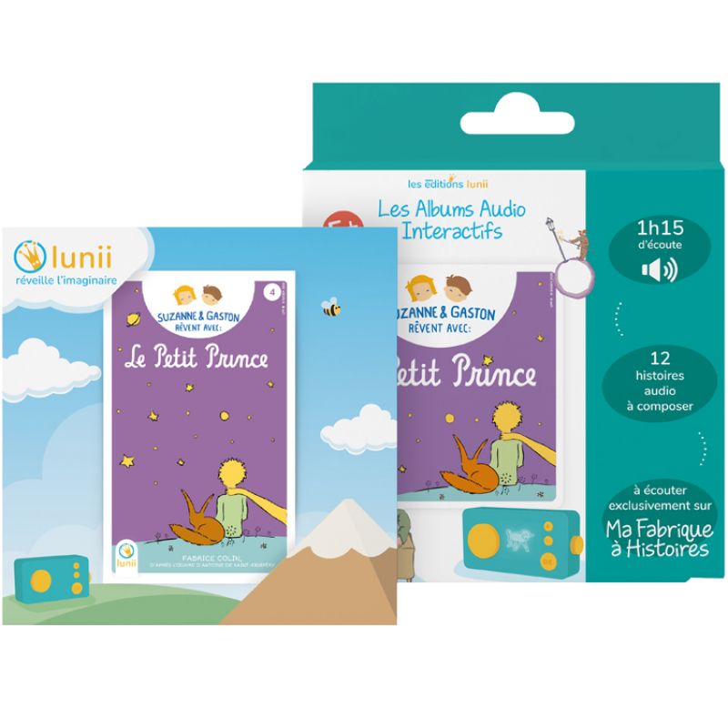 12 histoires interactives Le Petit Prince (5 ans et +) Lunii Packaging 2