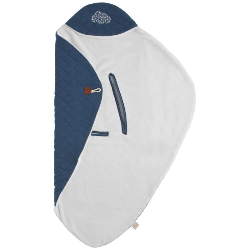 Couverture nomade Petit Nuage Sauthon Produit ouvert 2
