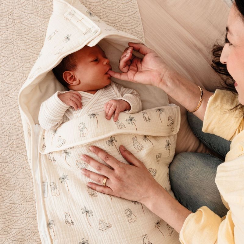 Nid d'ange Léo et Maya (0-3 mois - 70 cm) Candide Ambiance 2