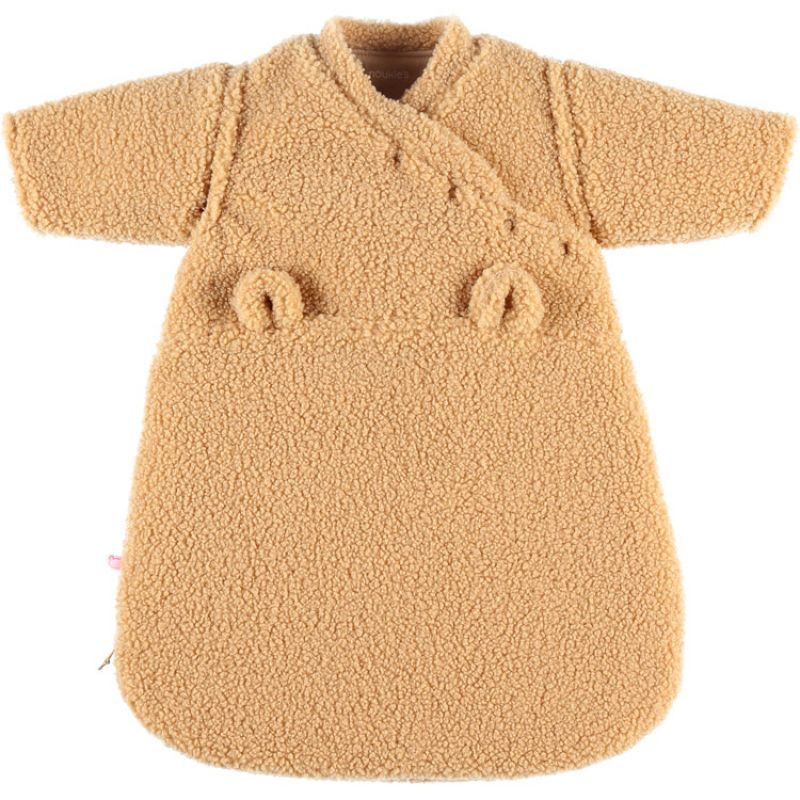 Gigoteuse chaude en sherpa Mix & Match camel TOG 2 (50 cm) Noukie's