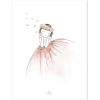 Affiche fille rêveuse My lovely thing (30 x 40 cm) - Lilipinso