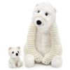 Peluche Grobidou maman et bébé Les Ptipotos (31 cm) Les Déglingos Produit 1