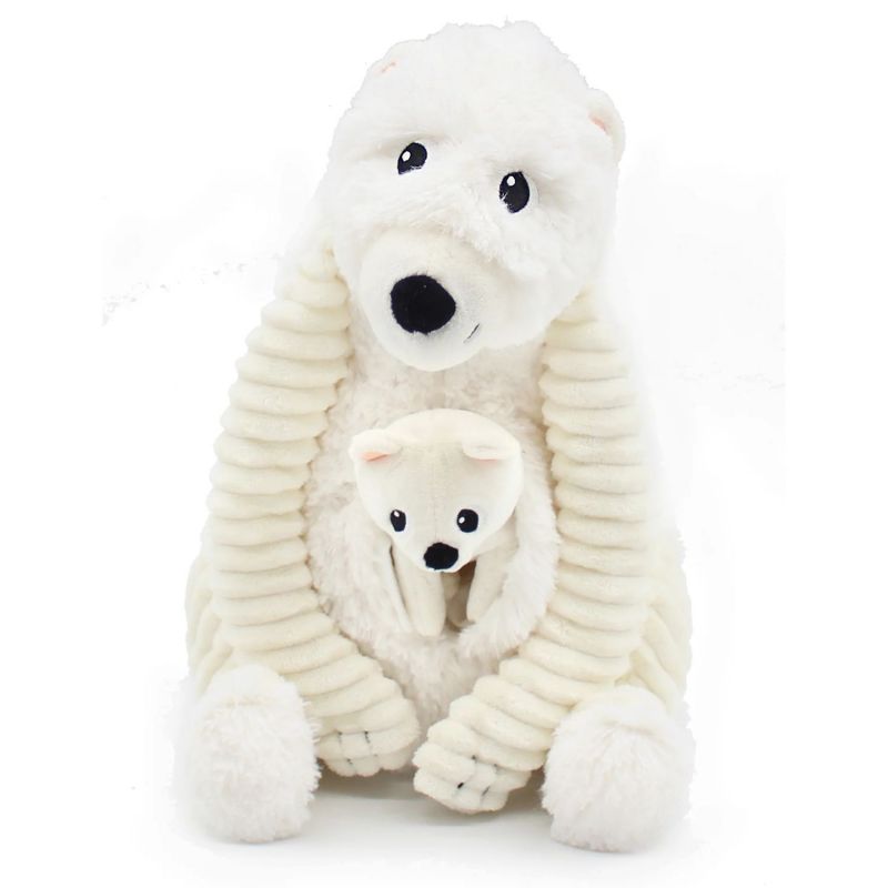 Peluche Grobidou maman et bébé Les Ptipotos (31 cm) Les Déglingos Produit 3