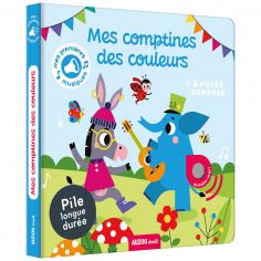 Livre Mes premiers sonores Mes comptines des couleurs - Auzou Editions Livre Mes premiers sonores Mes comptines des couleurs - Auzou Editions