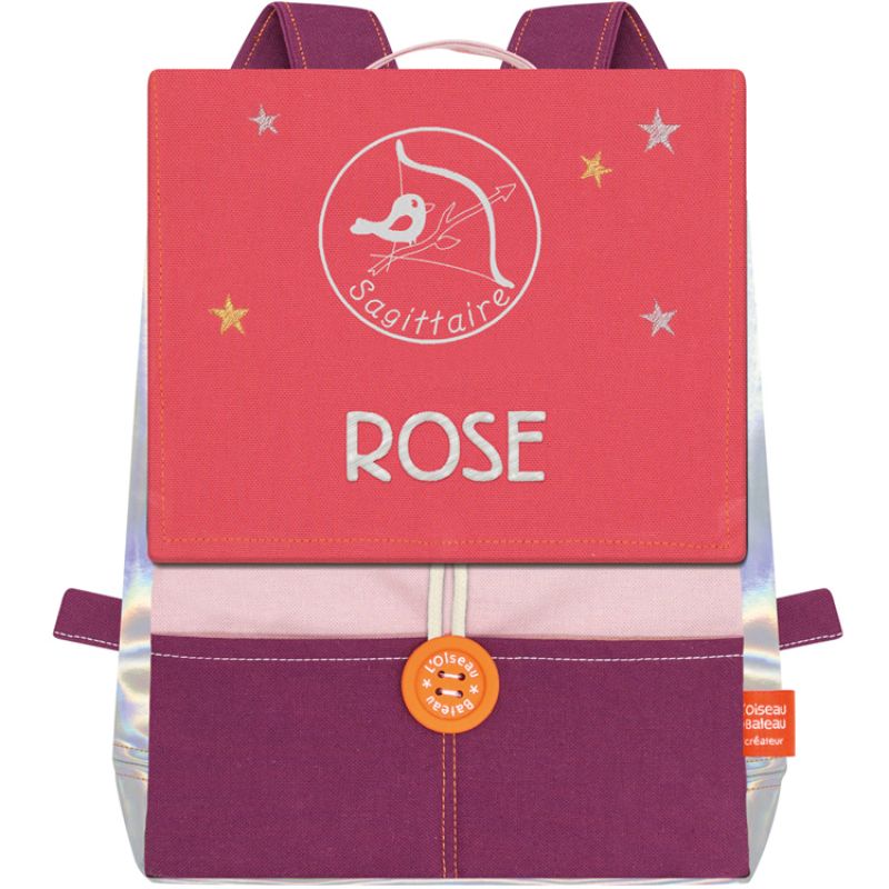 Sac à dos Astro signe astrologique grenadine (personnalisable) L'oiseau bateau