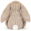 Peluche Bashful Lapin en fleurs Beige (31 cm)  par Jellycat