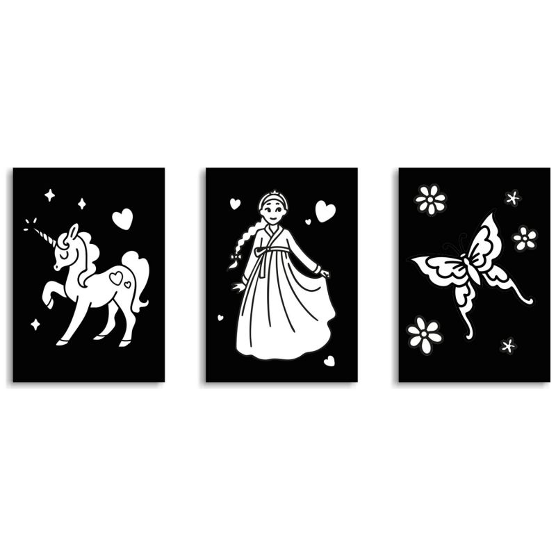 Kit création déco murale lumineuse KIDYNEON Once upon a Time KIDYWOLF Produit 4