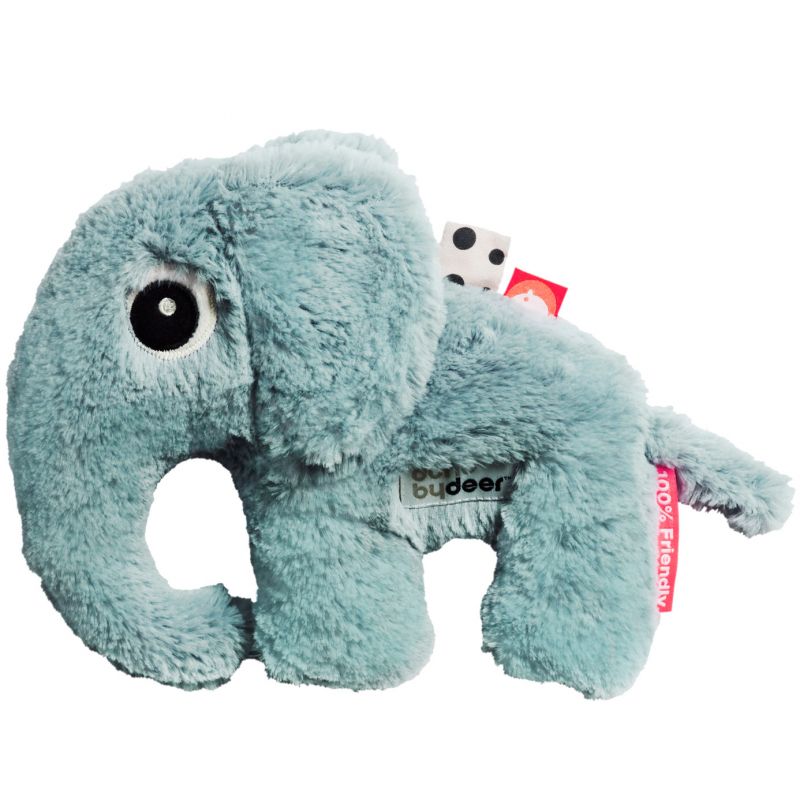 Peluche éléphant Elphee bleu (21 cm) Done by Deer