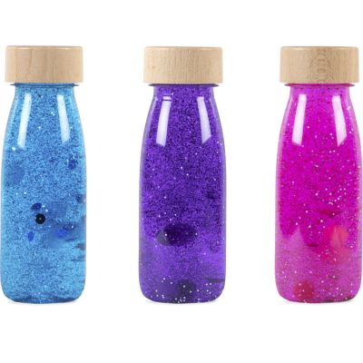 Lot de 3 bouteilles sensorielles Float Magic : Petit Boum