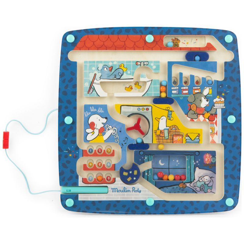 Labyrinthe magnétique Puce & Pilou Moulin Roty Produit 2