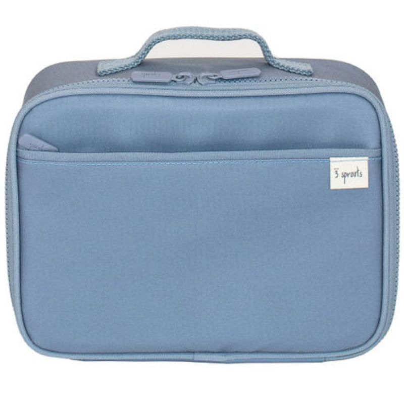 Lunch bag en tissu recyclé Bleu (4,5 L) 3 sprouts Produit 3