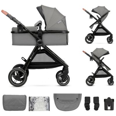 Poussette Esme 2 en 1 Moonlight Grey