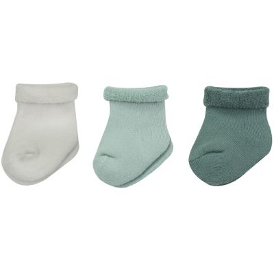 Lot de 3 paires de chaussettes Sauge (pointure 14-16) Trois Kilos Sept