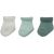 Variation Vert d'eau, vert, écru du produit Lot de 3 paires de chaussettes Sauge (pointure 14-16) de la marque Trois Kilos Sept