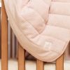 Couverture en jersey Velvet Rib Wild Rose (75 x 100 cm) Jollein Ambiance 2