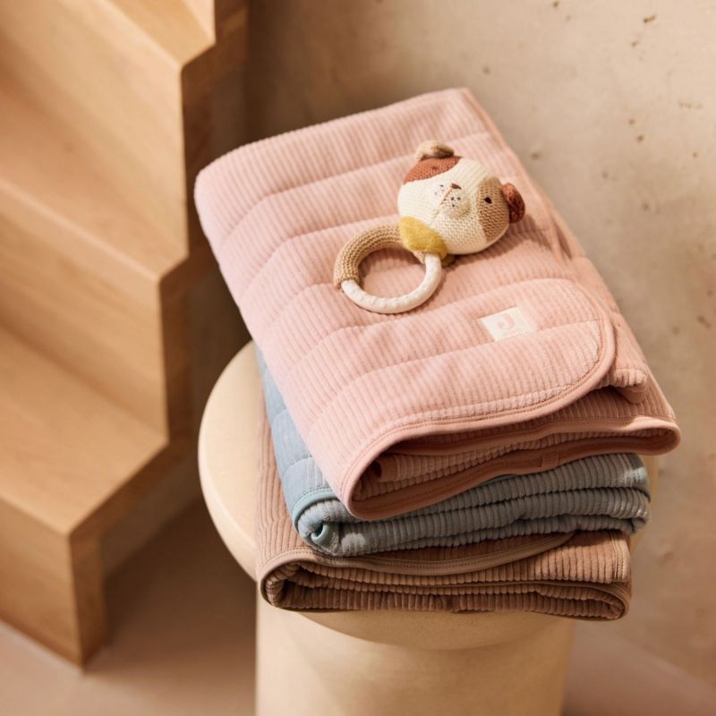 Couverture en jersey Velvet Rib Wild Rose (75 x 100 cm) Jollein Ambiance 7