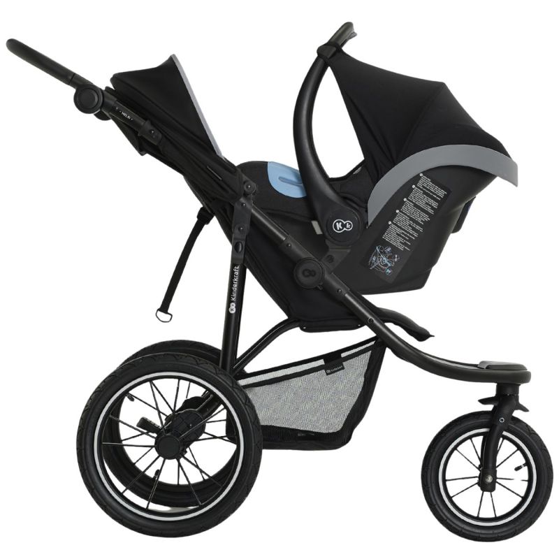 Poussette tout-terrain Helsi 2 Black Kinderkraft Produit 4