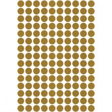 Stickers ronds dorés (29,7 x 42 cm)  par Lilipinso