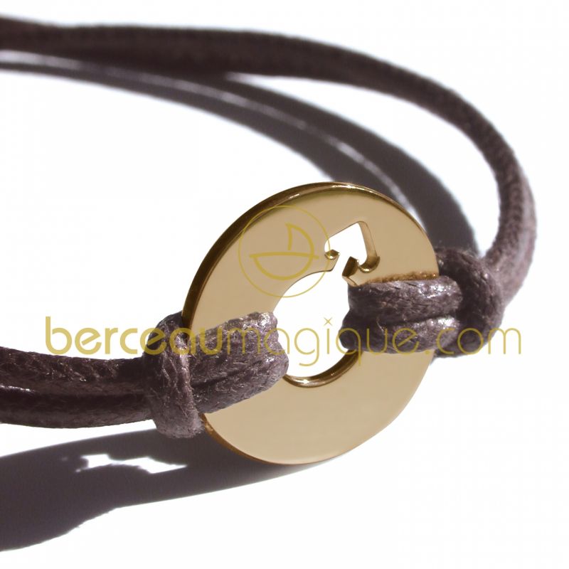 Bracelet Disco garçon (or jaune) Mikado