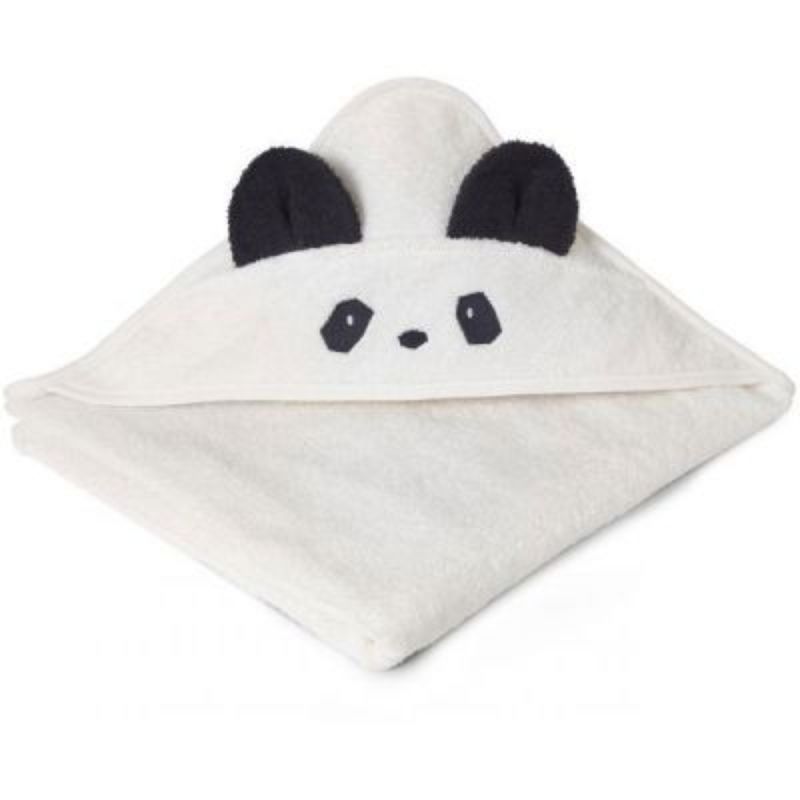 Cape de bain Augusta Panda creme de la creme (100 x 100 cm) Liewood