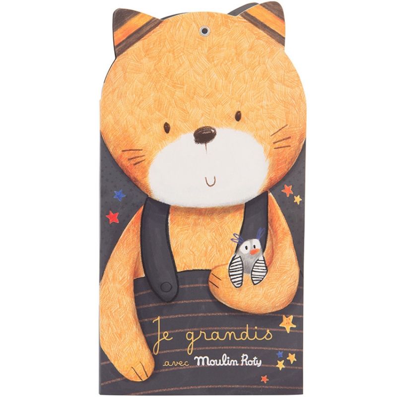 Toise souple et carnet Les Moustaches Moulin Roty Produit 1 grande taille