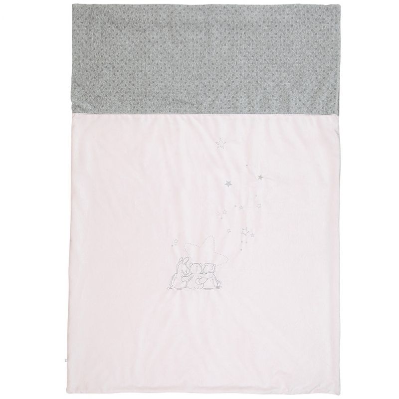 Couverture Poudre d'étoiles Rose (100 x 140 cm) Noukie's
