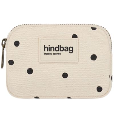 Porte-monnaie Lili Pois Ecru Hindbag