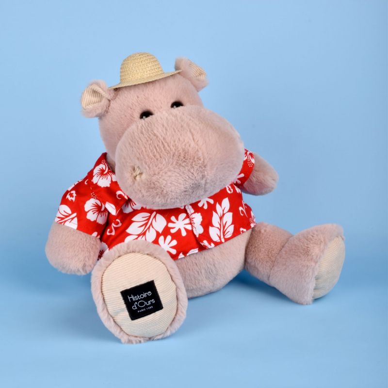Peluche HIPPO Aloha (38 cm) Histoire d'Ours Ambiance 2