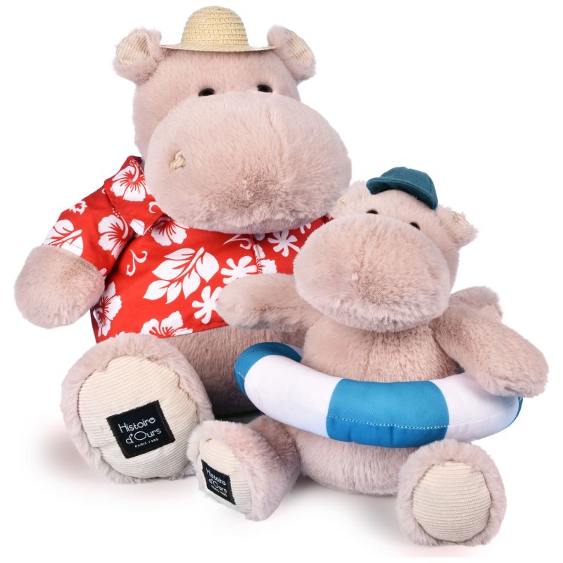 Peluche HIPPO Aloha (38 cm) Histoire d'Ours Produit 3