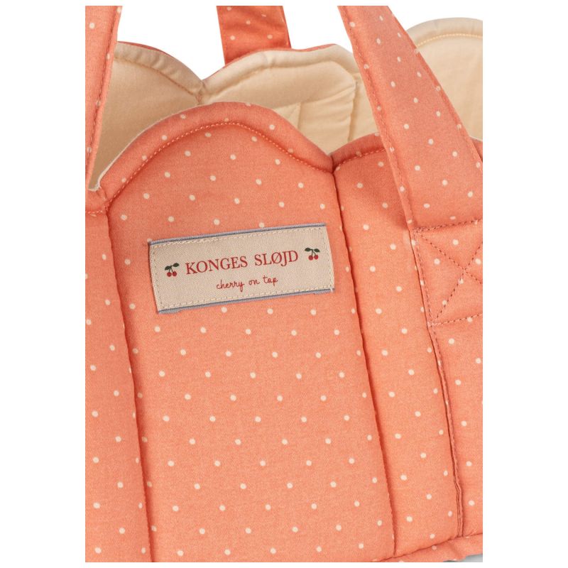 Couffin pour poupée Rose à pois Konges Sløjd Produit 4