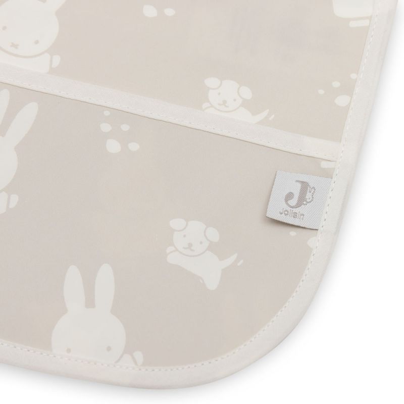 Bavoir à manches imperméable Miffy Snuffy Nougat Jollein Produit 4