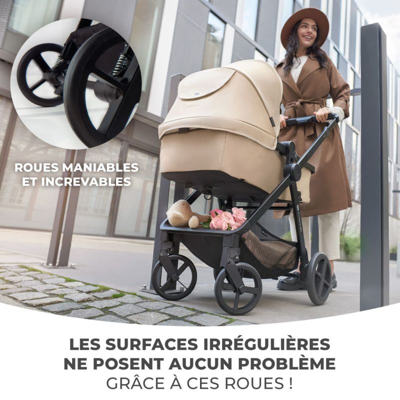 Poussette 4 en 1 Newly Sand Beige Kinderkraft Ambiance 8