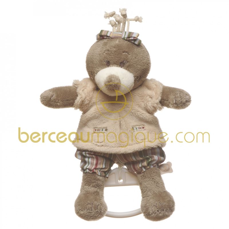 Mini doudou musical Emma (15 cm) Noukie's