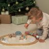 Train de construction de Noël en bois Little Dutch Ambiance 2