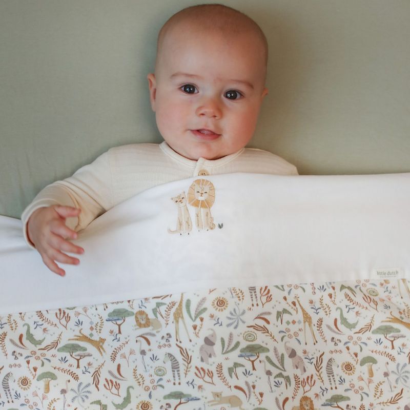 Couverture bébé Safari Wonders (70 x 100 cm) Little Dutch Ambiance 2