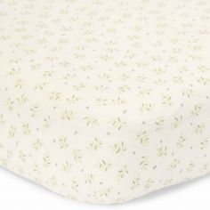 Drap housse Blueberry Leaves (70 x 140-150 cm) - Little Dutch