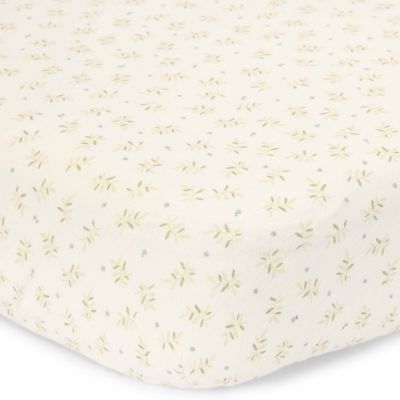 Drap housse Blueberry Leaves (70 x 140-150 cm)