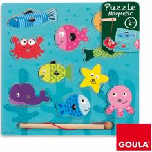 Puzzle Pêche à la ligne (10 pièces)  par Goula