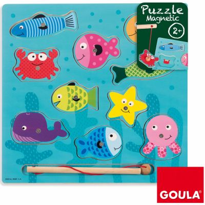 Puzzle Pêche à la ligne (10 pièces) Goula