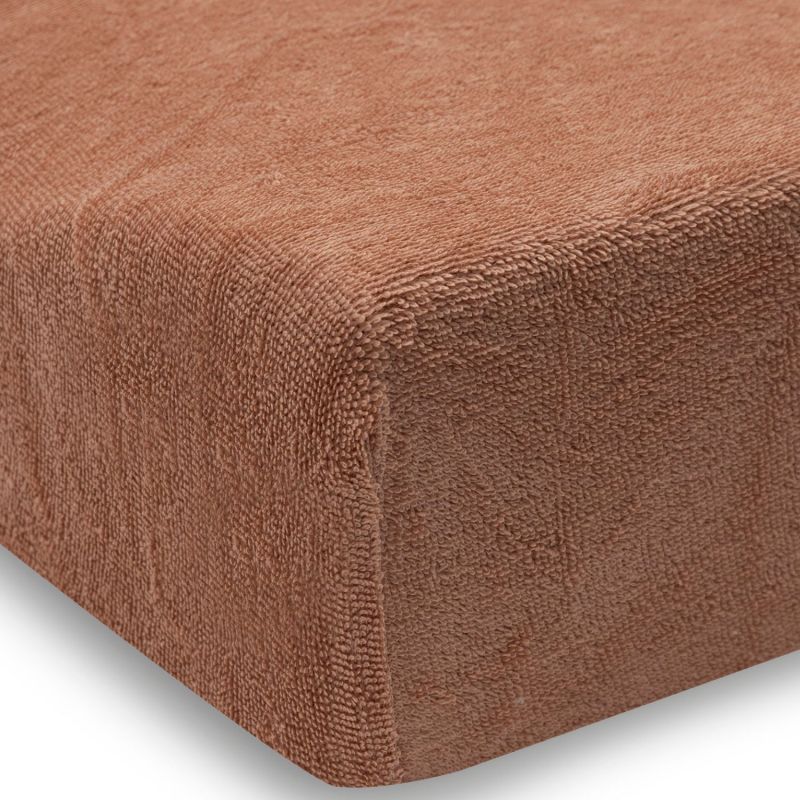 Lot de 2 housses de matelas à langer en éponge Light Terra-Oatmeal (50 x 70 cm) Jollein Produit 3