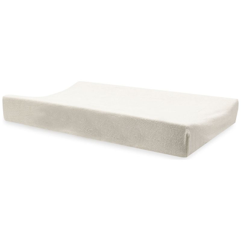 Lot de 2 housses de matelas à langer en éponge Light Terra-Oatmeal (50 x 70 cm) Jollein Produit 4