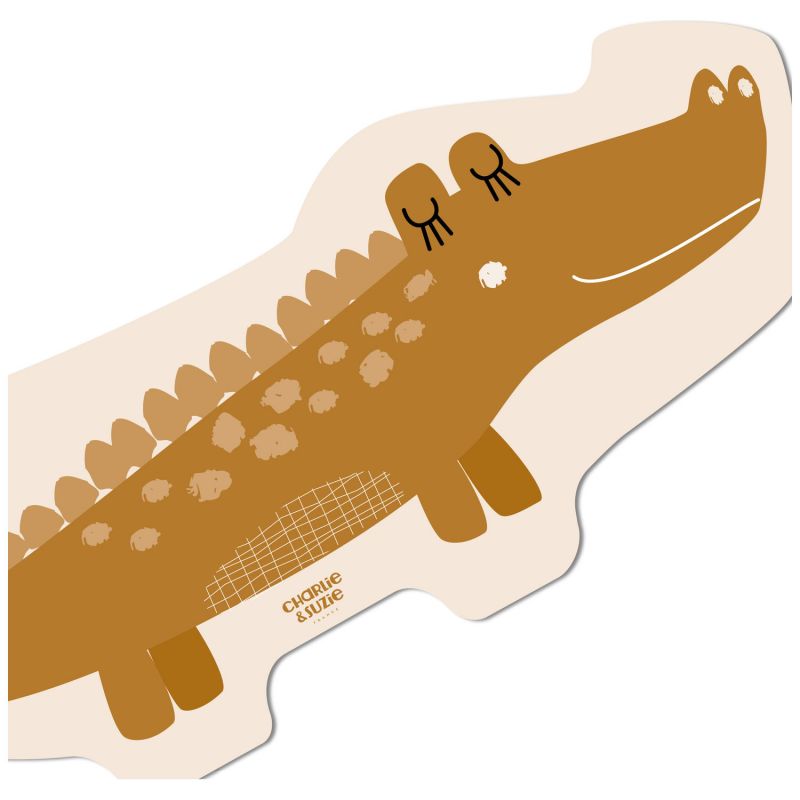 Tapis forme Alligator Isidore Charlie et Suzie Produit 2