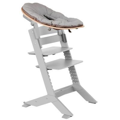 Chaise haute évolutive Nala Grise avec set nouveau-né