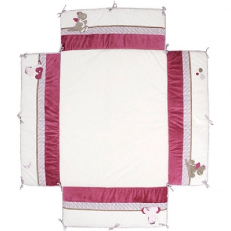 Tapis de parc Victoria et Lucie (100 x 100 cm) Noukie's