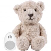 Peluche bruit blanc Lou l'ours beige (24 cm)