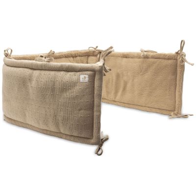 Tour de lit Sprinkle Knit Hazel (pour lits 60 x 120 ou 70 x 140 cm) Jollein