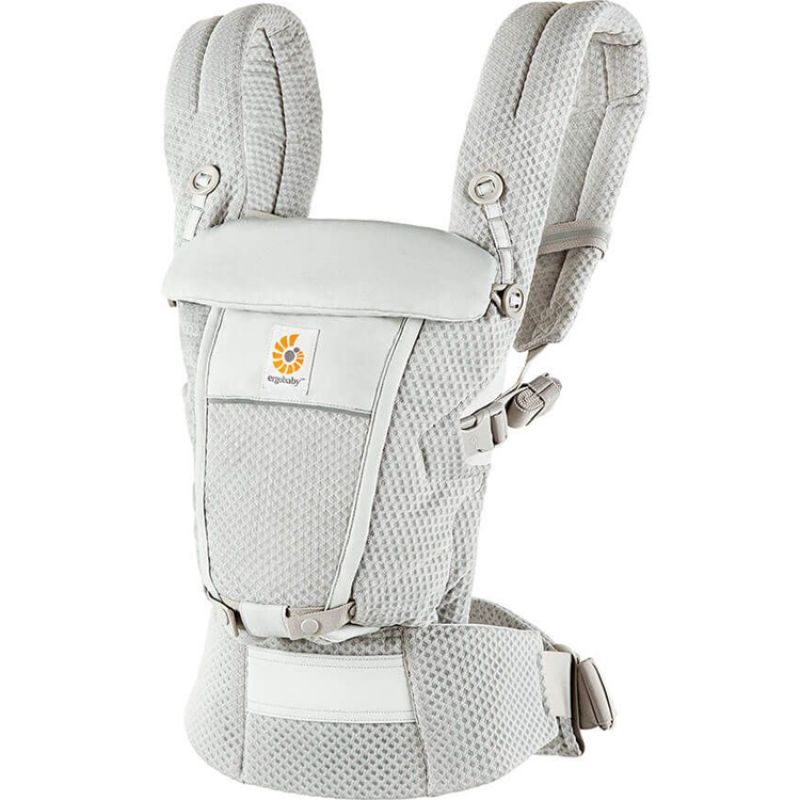 Porte bébé Adapt SoftFlex Mesh gris perle Ergobaby