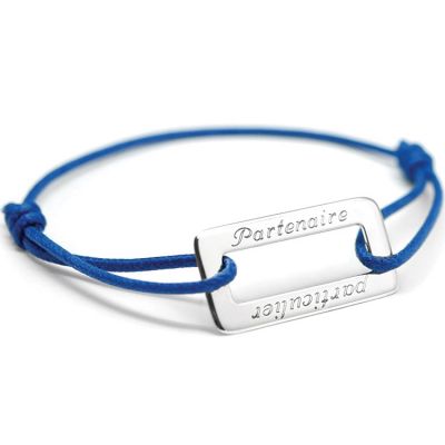 Bracelet cordon L'apollon (argent 925°) Petits trésors