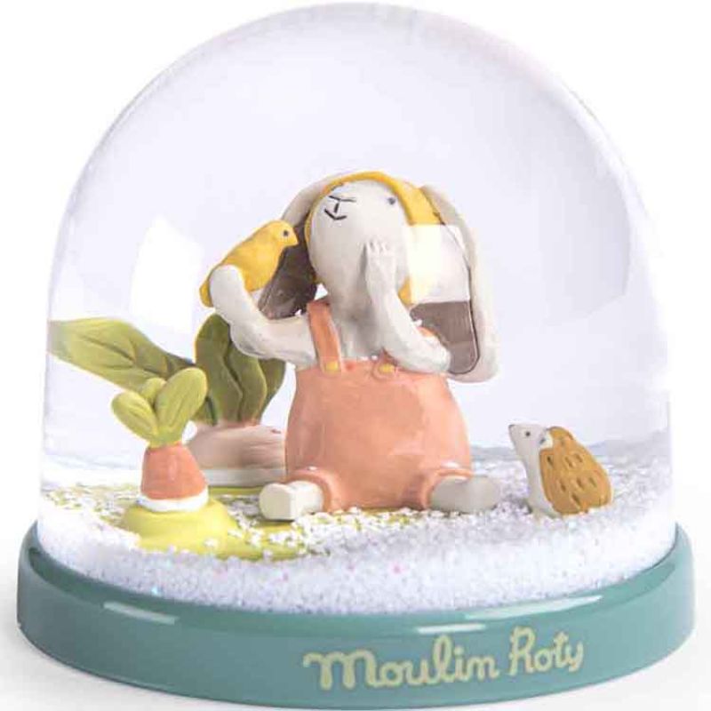 Boule à neige Trois petits lapins Moulin Roty